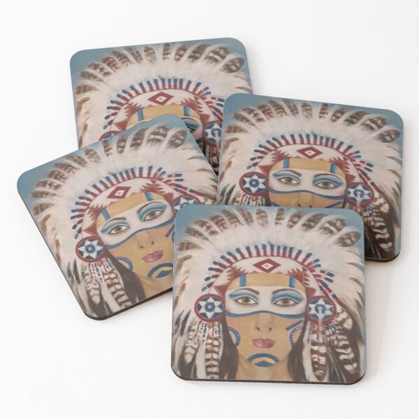 Item preview, Female warrior Native American  designed and sold by Roselyn Snead.