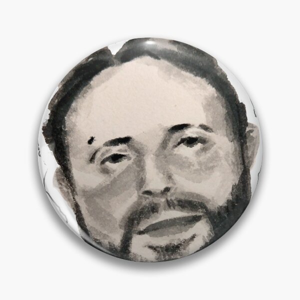 Item preview, funhaus bruce greene head portrait black and white designed and sold by bananalmn.