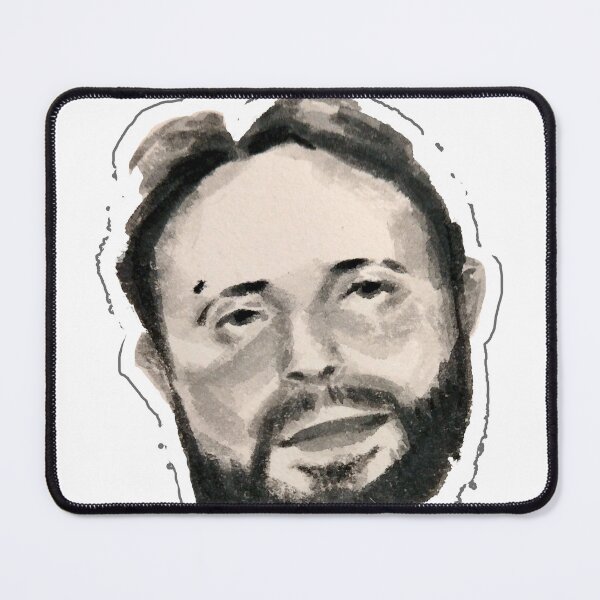 Item preview, funhaus bruce greene head portrait black and white designed and sold by bananalmn.