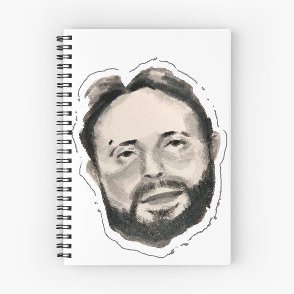 Item preview, funhaus bruce greene head portrait black and white designed and sold by bananalmn.