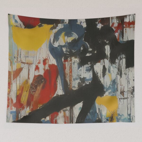 Item preview, Fluid Pisces: Expressionistic Zodiac Art designed and sold by ArtazaBazaar.