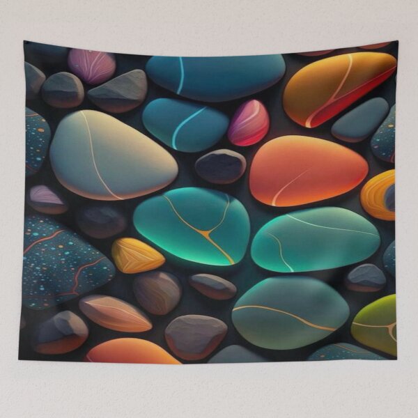 Item preview, Pebble Wallpaper designed and sold by Amstell.