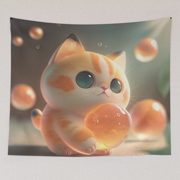 Item preview, Cute orange cat designed and sold by doomwalker2010.