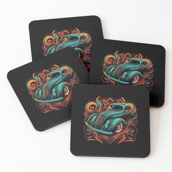 Item preview, Classic Car Stylized Graffiti Art - 13 designed and sold by jwebmarket.