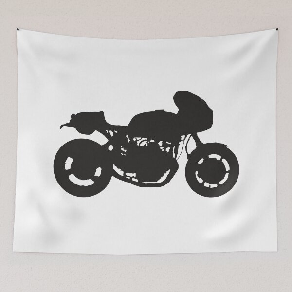 Item preview, R1 Hundred Cafe Racer Beemer (Black) designed and sold by rideybikes.