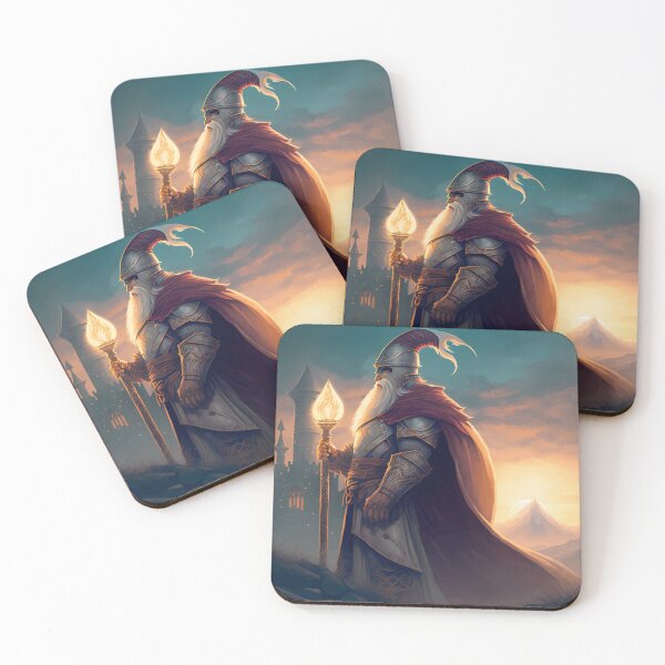 Item preview, Mashup Mystic Magician on a Mountain & Epic Heroic Knight Version 1 designed and sold by PM-Artistic.