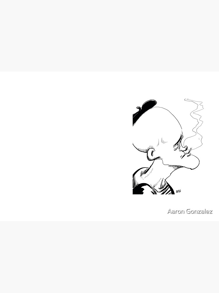 Inktober 2017 Day 04 - French Smoker by aaronfg