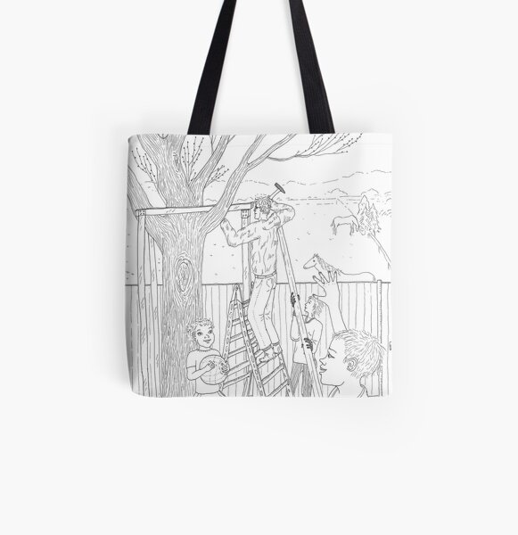 beegarden.works 011 All Over Print Tote Bag
