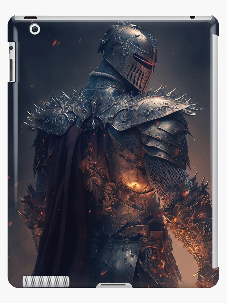 Charcoal Knight Drawing iPad Case & Skin for Sale by RandomReviews