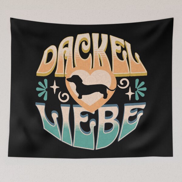 Item preview, Dackel Liebe Vintage designed and sold by Hic21.
