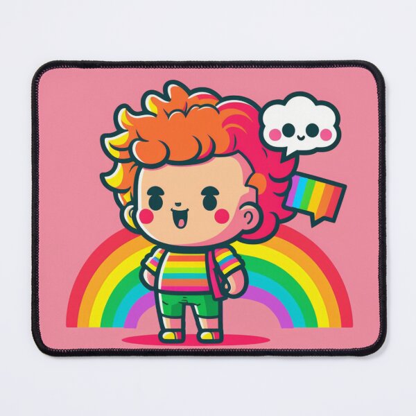 Item preview, kawaii anime kid full of pride designed and sold by sleepgarden.