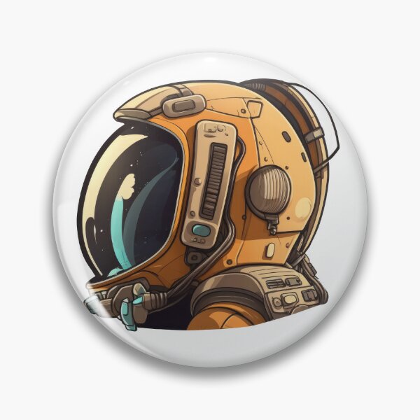 Item preview, Cartoon style Astronaut helmet pack designed and sold by tompod.