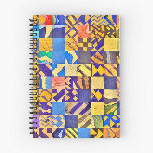 Item preview, Bright Colors Quilt Inspired Tile Pattern designed and sold by Sweet  Zoe Shop.