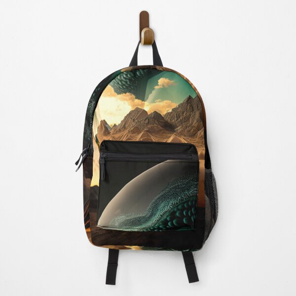 Item preview, Fantasy Landscape Art, Alien Invasion designed and sold by Fantasy Masterpiece.