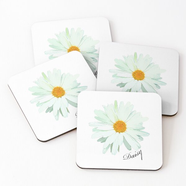 Item preview, daisy, Daisy, Daisy Print,  Daisy Coaster, Daisy Mug, Daisy Painting, Daisy Print, Daisy Art, Daisy Decor, Daisy Ornament, Daisy Christmas Ornament, designed and sold by Hazel Ryan Wagner.