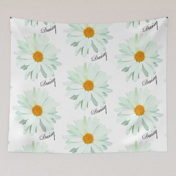 Item preview, daisy, Daisy, Daisy Print,  Daisy Coaster, Daisy Mug, Daisy Painting, Daisy Print, Daisy Art, Daisy Decor, Daisy Ornament, Daisy Christmas Ornament, designed and sold by Hazel Ryan Wagner.