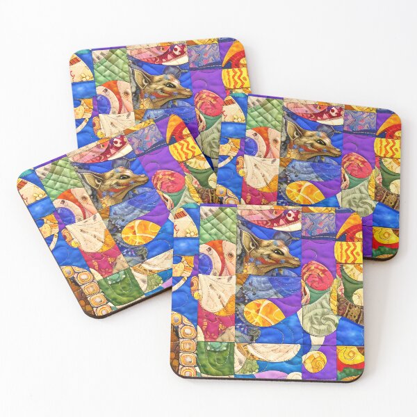 Item preview, Faux Quilt Tile Pattern designed and sold by Sweet  Zoe Shop.