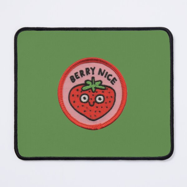 Item preview, berry nice strawberry face designed and sold by indie cottage.