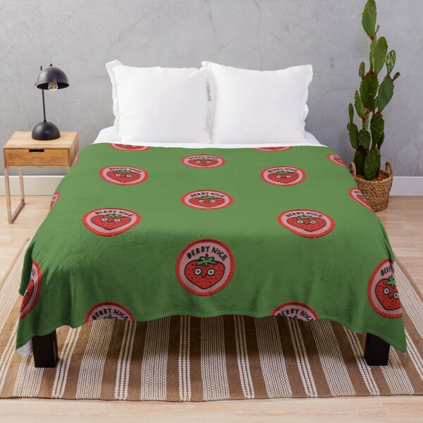 Item preview, berry nice strawberry face designed and sold by indie cottage.