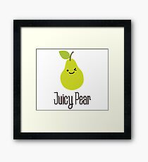 Juicy pear Framed Print