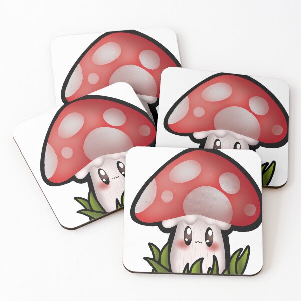 Item preview, Kawaii Mushroom designed and sold by pinksu.