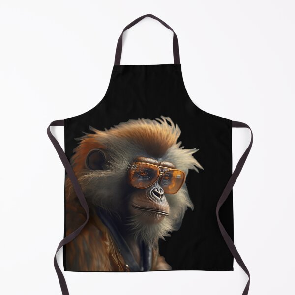 Item preview, Monkey Wearing Sunglasses designed and sold by AiInker.