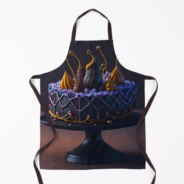 Item preview, Cake in blue and purple with wild toppings designed and sold by PadedoDesigns.