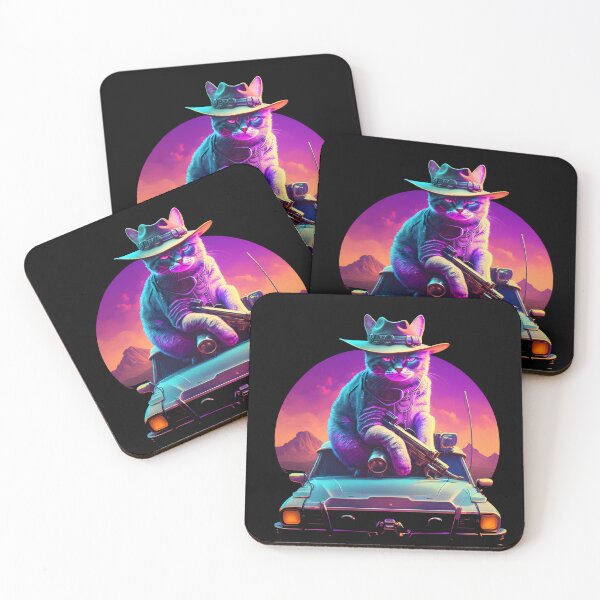 Item preview, Cowboy cat designed and sold by CustomPrintHub.