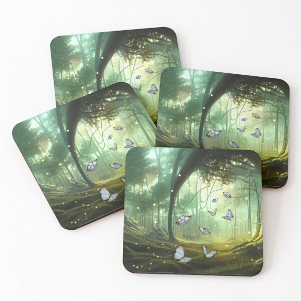 Item preview, Mystical Forest with Butterflies Fantasy designed and sold by SiYDesigns.