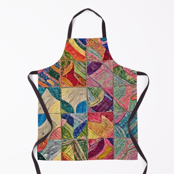 Item preview, Abstract Quilt Style Tile Pattern designed and sold by Sweet  Zoe Shop.