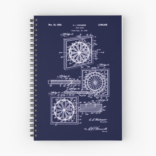 Item preview, Dartboard - Remastered Patent - Darts Player Gift designed and sold by CourtOfApparel.