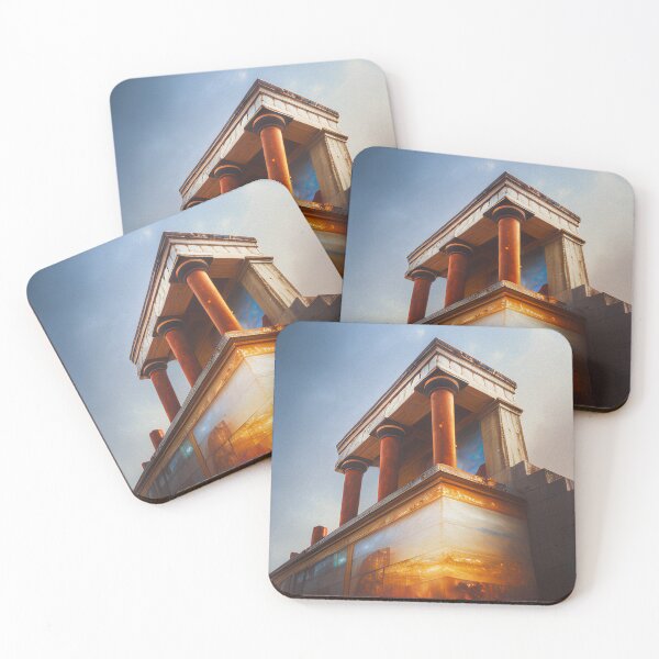 Item preview, "Futuristic Knossos Palace v1" Uncovering the Mystery. An Exploration of Ancient Greek Art and Culture. designed and sold by nicpa-art.