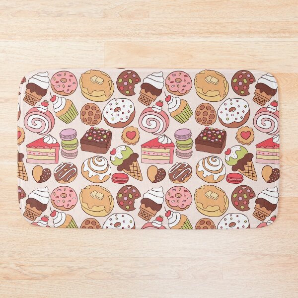 Item preview, Cute sweet desserts pattern  designed and sold by Yarafantasyart.