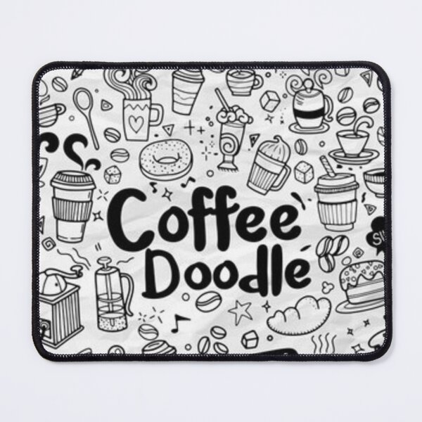 Item preview, coffee  doodle food designed and sold by Ladyvml.