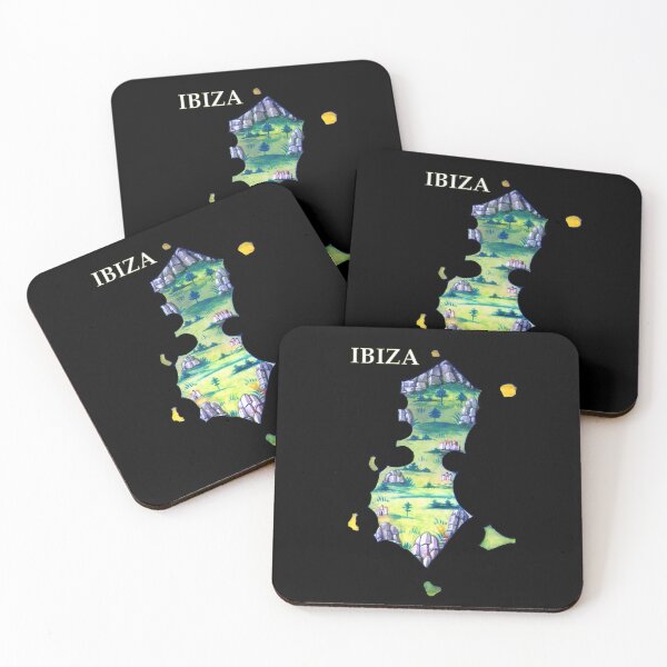 Item preview, Ibiza Island ancient map designed and sold by Geestock.