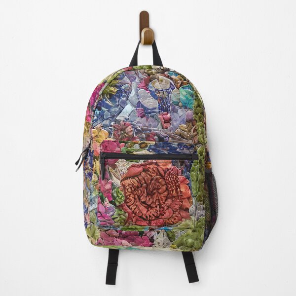 Item preview, Floral Quilt Style Tile Pattern designed and sold by Sweet  Zoe Shop.