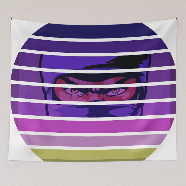 Item preview, Synthwave Ninja Colorfull Classic designed and sold by onimoletra.