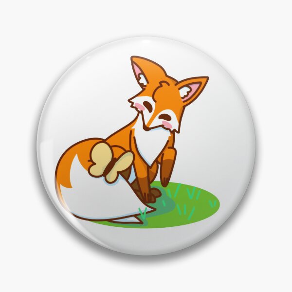 Item preview, Cute Fox With Butterfly designed and sold by LuciPhoenix.