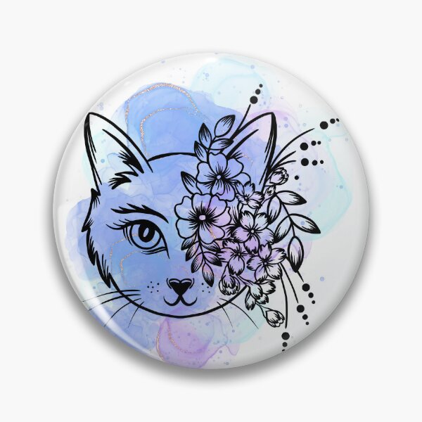 Item preview, Flowers cat designed and sold by Anitkaaa.