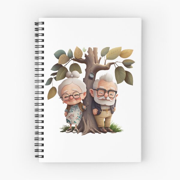 Item preview,  Old Cute Happy couple  Cute Chibi designed and sold by addthana.