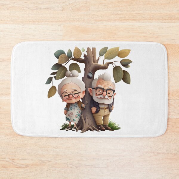 Item preview, Old Cute Happy couple Cute Chibi designed and sold by addthana.