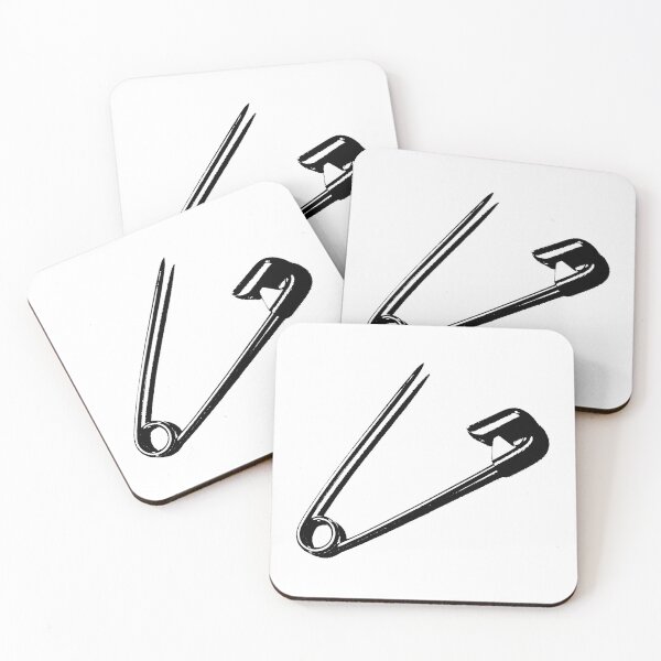 Item preview, Safety Pin - What the Punk? - Stay Sharp - black edition designed and sold by winterwinter.