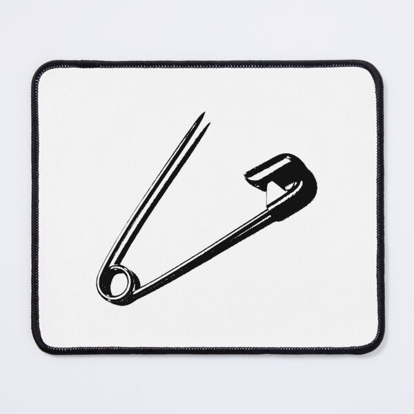 Item preview, Safety Pin - What the Punk? - Stay Sharp - black edition designed and sold by winterwinter.
