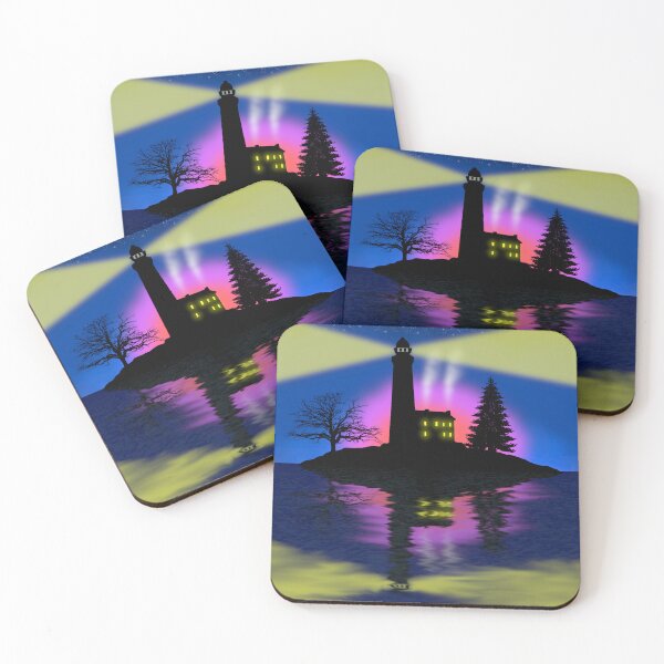 Item preview, Lonely Island Sunset designed and sold by LoneWolfDI.