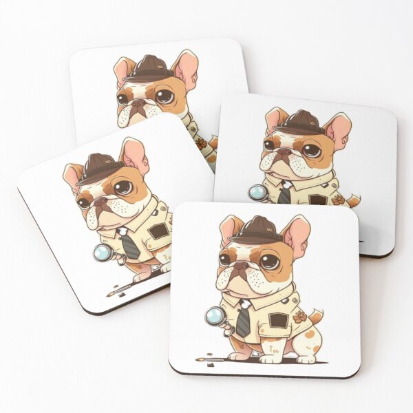 Item preview, Frenchie the Security Guard French Bulldog  designed and sold by PetsEnough.