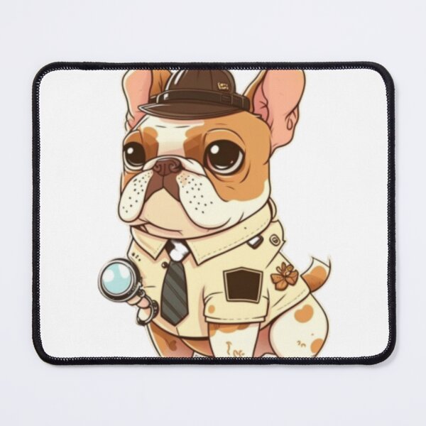 Item preview, Frenchie the Security Guard French Bulldog designed and sold by PetsEnough.