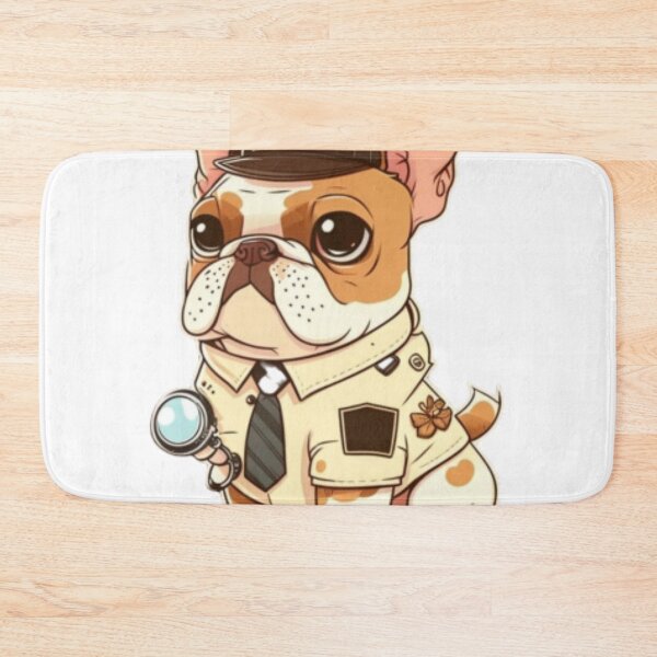 Item preview, Frenchie the Security Guard French Bulldog  designed and sold by PetsEnough.