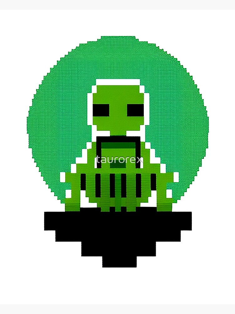 Vector Pixel Art UFO aliens and space chips in retro 8-bit game style Stock  Vector