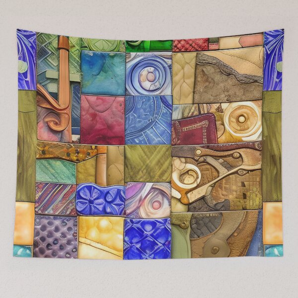 Item preview, Stylish Colorful Tile Pattern designed and sold by Sweet  Zoe Shop.