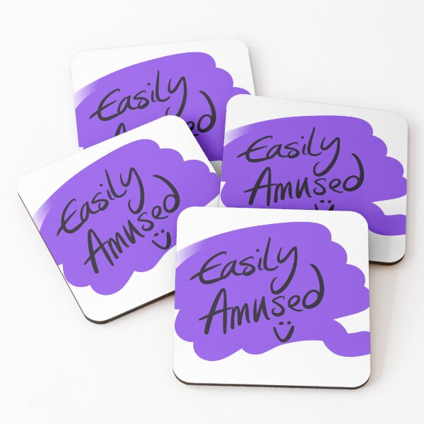 Item preview, Funny Easily Amused sticker pin designed and sold by LaineFinch.